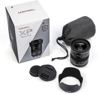 Samyang XP 35mm F1.2 Canon EF - manuelles Weitwinkel Objektiv, 35 mm Festbrennweite für Canon Vollformat & APS-C Kameras mit EF/EF-S Anschluss, für EOS Serie