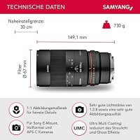 Samyang MF 2,8/100 Makro Sony E