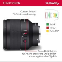 Samyang AF 1,4/50 FE II   Sony E