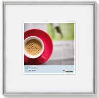 Walther Galeria            40x40 Kunststoff silber...