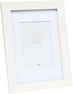 Deknudt S66KF1 P1          20x25 Holz weiß mit Passepartout