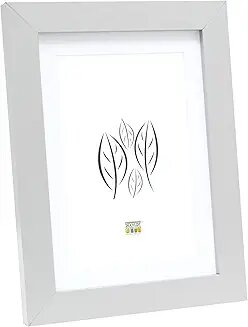 Deknudt S66KD1 P1  20x30 Holz silber mit Passepartout