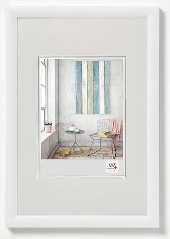 Walther Trendstyle weiß    40x50 Kunststoff                KP050W