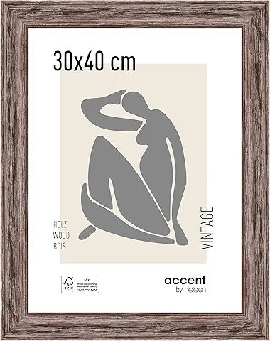 Nielsen Accent Vintage     30x40 Holz braun               3231002