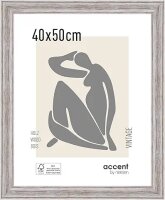 Nielsen Accent Vintage     40x50 Holz weiß...