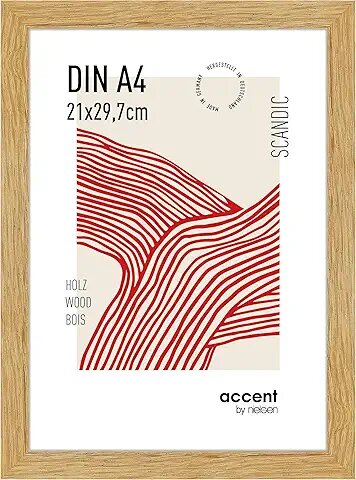 Nielsen Scandic eiche    21x29,7 Holz DIN A4              6721006