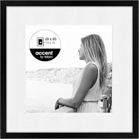 Nielsen Aura schwarz       20x20 Holz inkl. Passepartout...