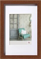 Walther Stockholm          15x20 Holz nussbaum...