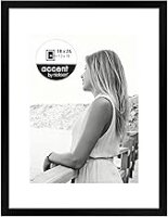 Nielsen Aura schwarz       18x24 Holz inkl. Passepartout...