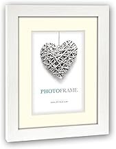 ZEP Regent 4 Passepartout  15x20 Holz Bilderrahmen weiß    V32684