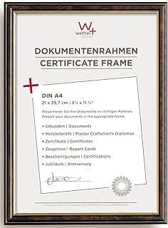 Walther Smell     DIN A4 21x29,7 Kunststoff nussbaum       JD130N