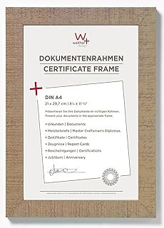 Walther Home DIN A4      21x29,7 Holz beigebraun           HO130C