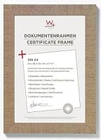 Walther Home DIN A4      21x29,7 Holz beigebraun...