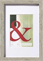 Walther Stockholm          20x30 Holz grau...