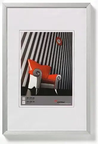 Walther Chair   DIN A4   21x29,7 Aluminium silber          AJ130S