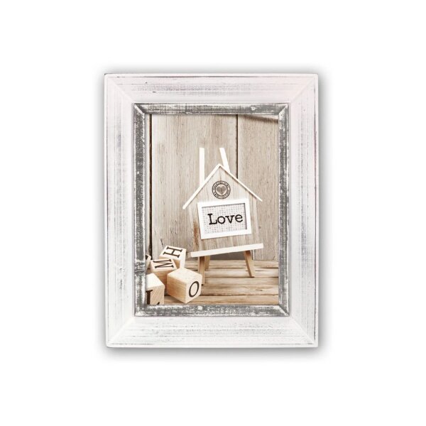 ZEP Athis weiß             13x18 Holz Bilderrahmen         SY1257