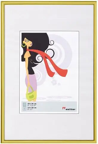 Walther New Lifestyle      13x18 Kunststoff gold           KV318G