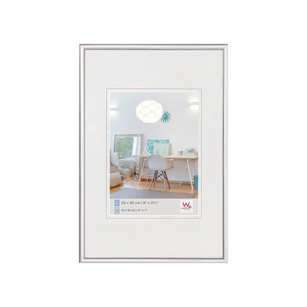 Walther New Lifestyle      10x15 Kunststoff silber         KV015S