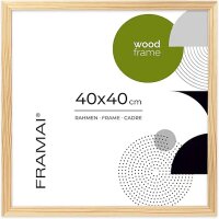 Walther Fiorito nussbaum   40x40 Holz inkl. Passepartout...