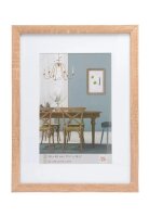 Walther Fiorito eiche hell 30x40 Holz inkl. Passepartout...