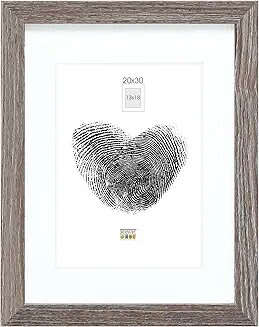 Deknudt S66KH3 P1          20x30 Holz grau eiche mit Passepartout