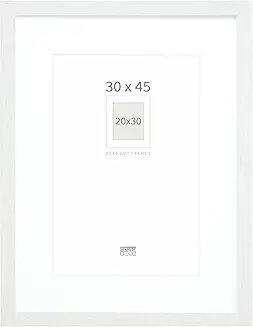 Deknudt S66KF1 P1          30x45 Holz weiß mit Passepartout