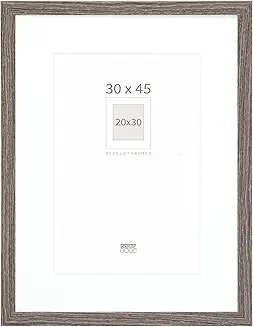 Deknudt S66KH3 P1          30x45 Holz grau eiche mit Passepartout