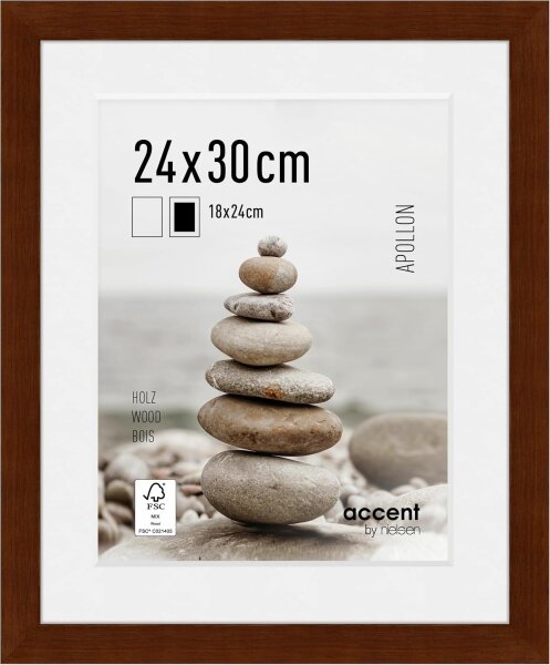 Nielsen Apollon wenge      24x30 Holz                     8988009
