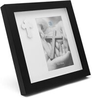 Zilverstad Fotorahmen mit Kreuz 10x15 Metall Portrait...