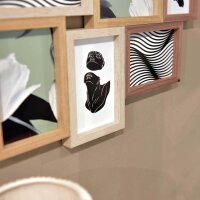 Nielsen Collage Mixed Colours 10 10x10x15 Holz Galerie...