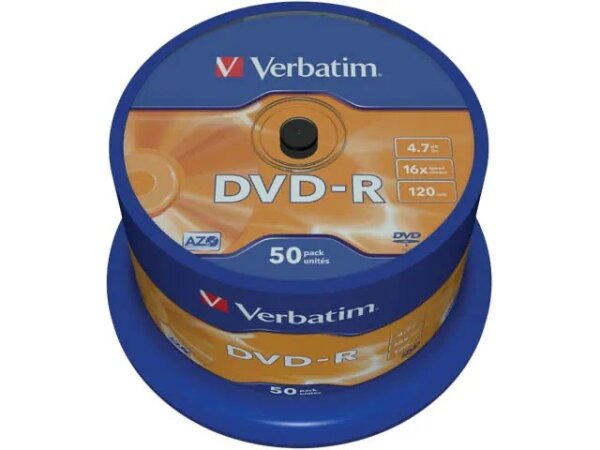Verbatim DVD-R Matt Silver 4,7 GB 50 Stück(e)