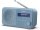 SHARP DR-P420(BL) Tragbares DAB+ Radio mit Bluetooth 5.0, DAB+/FM, USB- oder Batteriebetrieb, Dual-Wecker