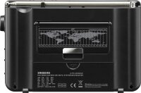 Sangean ATS-909X2 Profi Weltempfänger mit UKW Stereo, versch. Farben Schwarz