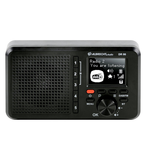 Albrecht DR 86 tragbares Seniorenradio