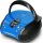 Lenco SCD-24 BLUE/BL - CD Player - Radio-CD Player - auch für Kinder