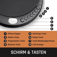 Lenco CD-200 schwarz