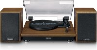 Lenco LS-100WD - Plattenspieler mit Lautsprecher -...