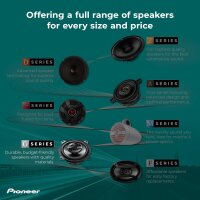 PIONEER TS-G6930F 6" x 9" (ca. 15x23 cm) 3-Weg-Koaxiallautsprecher Set mit 2 Lautsprechern (je 400 W max., 45 W Sinus)