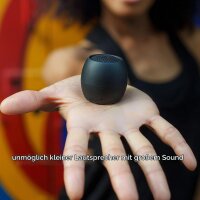 Boompods Zero Mini Bluetooth Lautsprecher Black