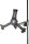 K&M 19791 Tablet-PC-Halter schwarz
