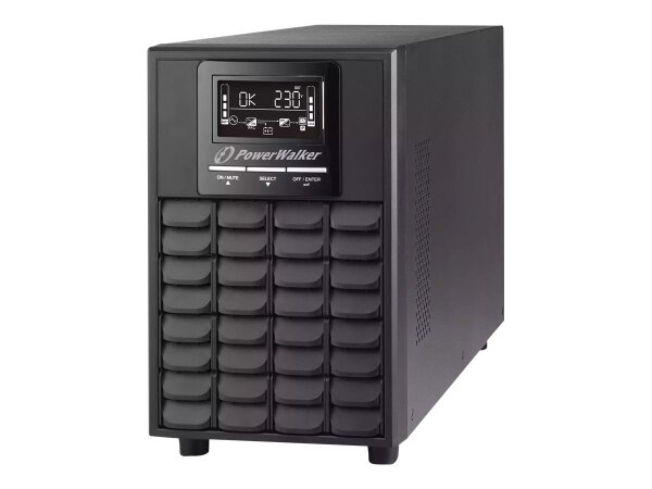 PowerWalker VFI 1000 CG PF1 Unterbrechungsfreie Stromversorgung (USV) Doppelwandler (Online) 1 kVA 1000 W 4 AC-Ausgänge