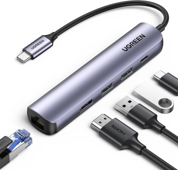 UGREEN 6-in-1 USB-C Hub