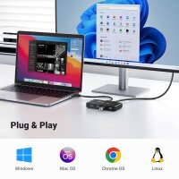 UGREEN Switchbox HUB Switch 4x USB 3.2 Gen 1 USB Hub