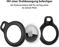 1x2 Belkin Secure Holder schwarz für Apple AirTag...