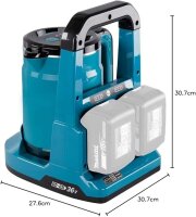 Makita DKT360Z Akku-Wasserkocher 2x18V (ohne Akku, ohne...