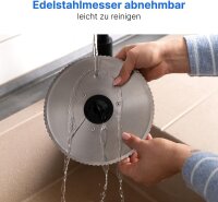 Clatronic MA 3585 silber Metall Allesschneider