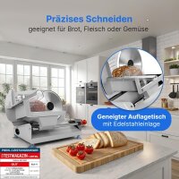 Clatronic MA 3585 silber Metall Allesschneider