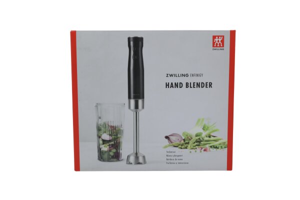 Zwilling 53104-901-0 ENFINIGY Stabmixer Edelstahl, Pürierstab