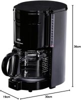 Braun KF 47/1 Classic schwarz Aromaster