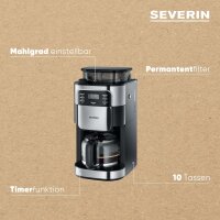 Severin KA 4810 mit Mahlwerk